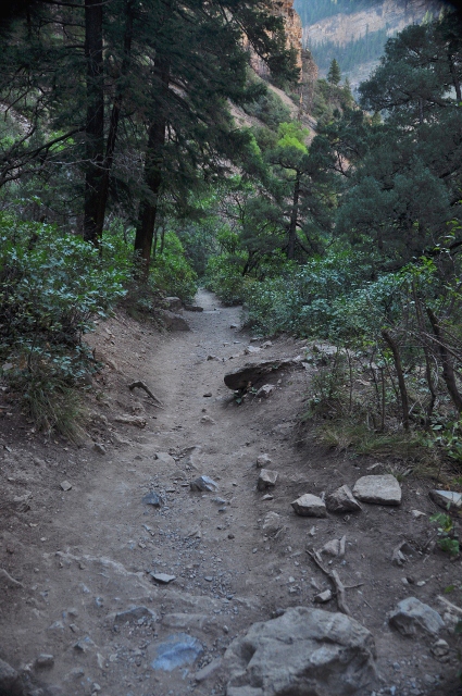 the Hanging Lake Trail